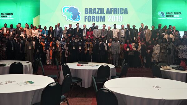 Encerramento do Fórum Brasil África 2019, em São Paulo - Sputnik Brasil