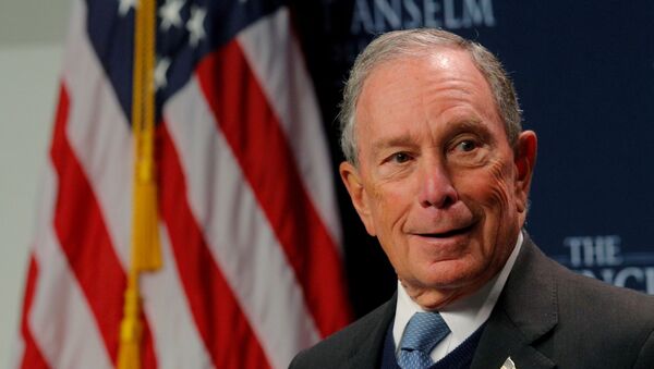 Bilionário e ex-prefeito de Nova York, Michael Bloomberg, entrou oficialmente na corrida presidencial norte-americana, em 25 de novembro de 2019  - Sputnik Brasil