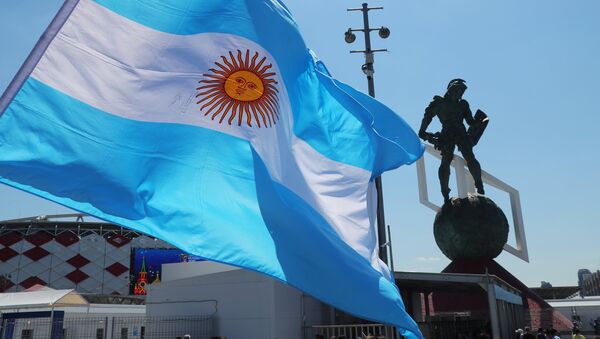 Bandeira da Argentina - Sputnik Brasil