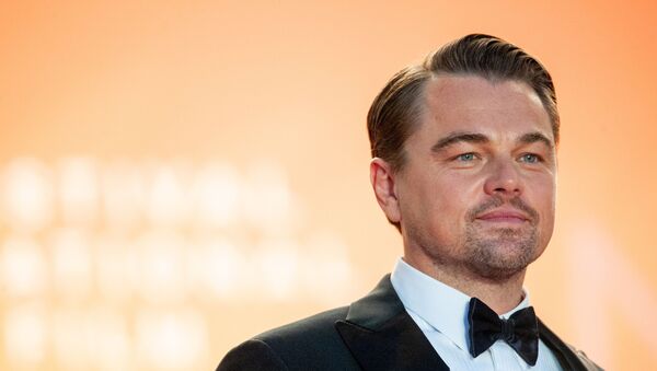 Ator Leonardo DiCaprio durante estreoa do filme Era Uma Vez em Hollywood, no Festival de Cannes, em maio de 2019 - Sputnik Brasil