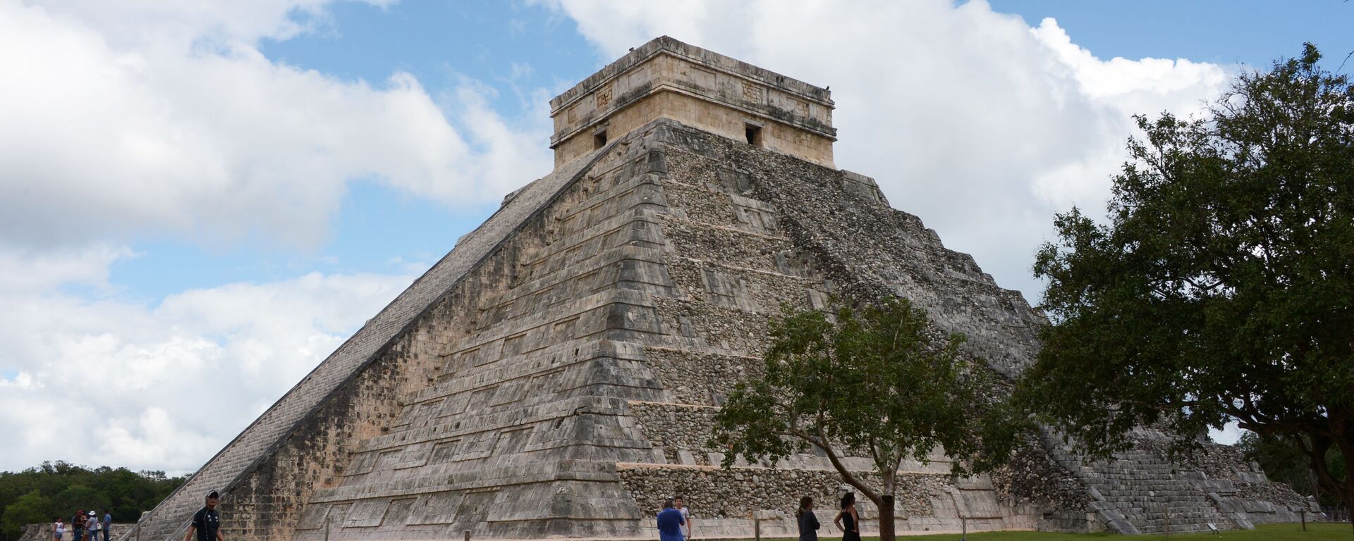Templo na cidade de Chichén Itzá, no estado de Iucatã, no México - Sputnik Brasil, 1920, 13.02.2023