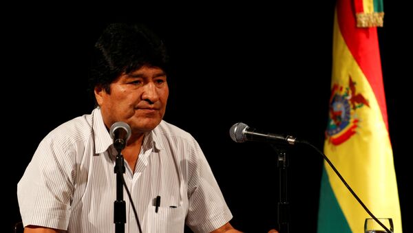Evo Morales, ex-presidente de Bolívia - Sputnik Brasil