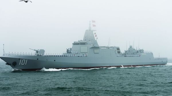 Novo destróier classe 055 da Marinha chinesa - Sputnik Brasil