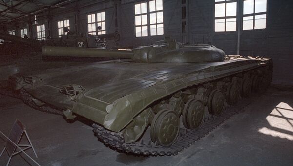 Tanque de mísseis chamado objeto 775, produzido na União Soviética, em exposição em museu militar - Sputnik Brasil