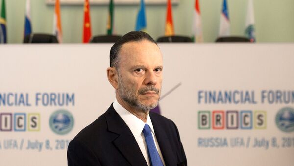 O presidente do Banco Nacional de Desenvolvimento e Sustentabilidade (BNDES), Luciano Coutinho - Sputnik Brasil