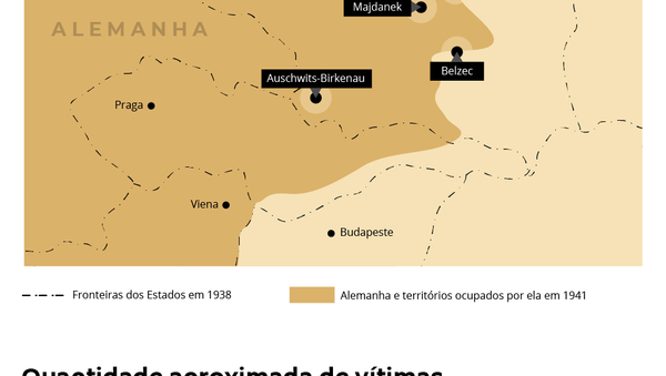 Estes foram os maiores campos da morte da Alemanha nazista - Sputnik Brasil