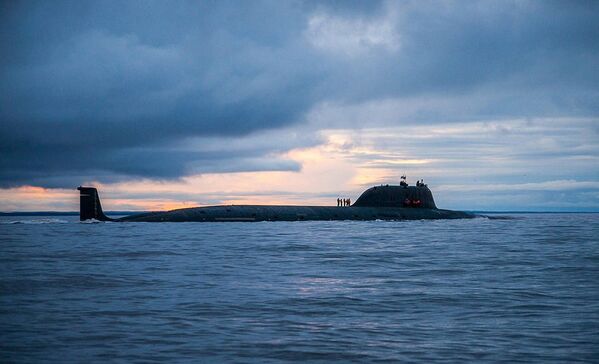 Submarino nuclear Severodvinsk (em 5º lugar da lista da National Interest) da Frota do Norte da Rússia - Sputnik Brasil