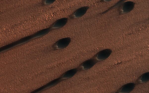 Dunas de areia de Marte - Sputnik Brasil