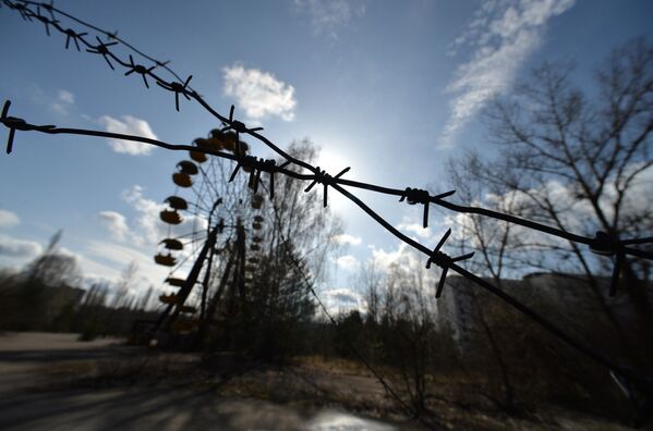 Cidade de Pripyat evacuada após o acidente nuclear de Chernobyl - Sputnik Brasil