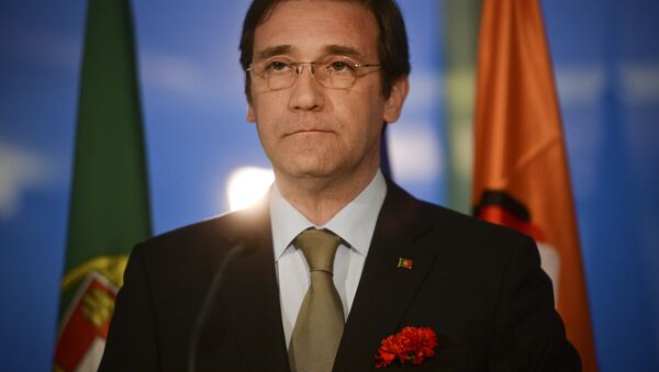 Pedro Passos Coelho, primeiro-ministro de Portugal - Sputnik Brasil