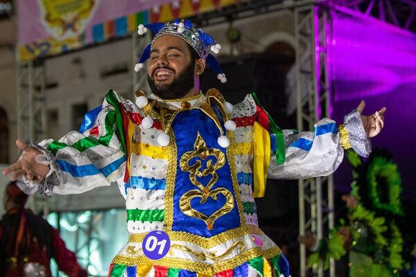Candidatos do Concurso de Rei Momo e Rainha do Carnaval do Recife 2020, no Pátio de São Pedro - Sputnik Brasil