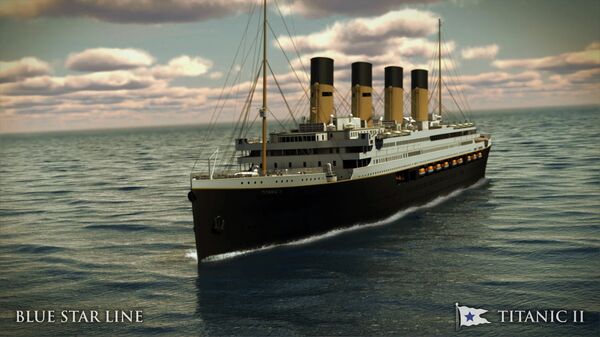 Navio naufragado Titanic (imagem de arquivo) - Sputnik Brasil