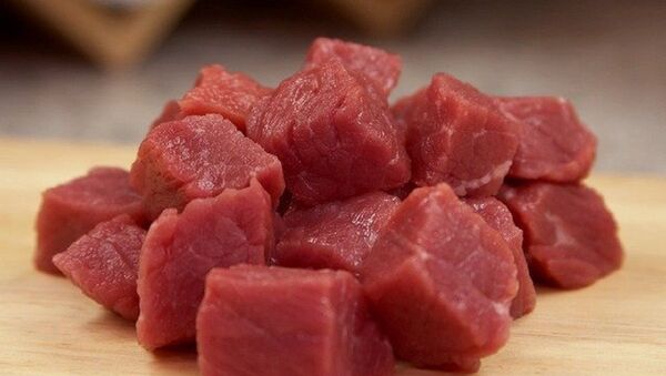 Pedaços de carne (foto de arquivo) - Sputnik Brasil