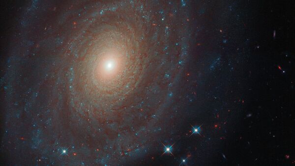 Galáxia espiral denominada NGC 691 tirada pelo telescópio Hubble - Sputnik Brasil