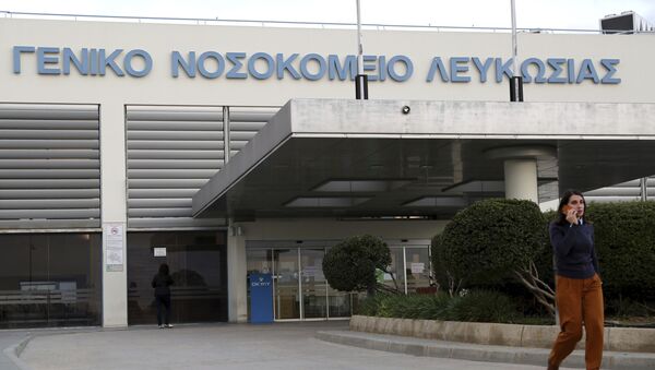 Hospital Geral de Nicósia, Chipre, 10 de março de 2020 - Sputnik Brasil