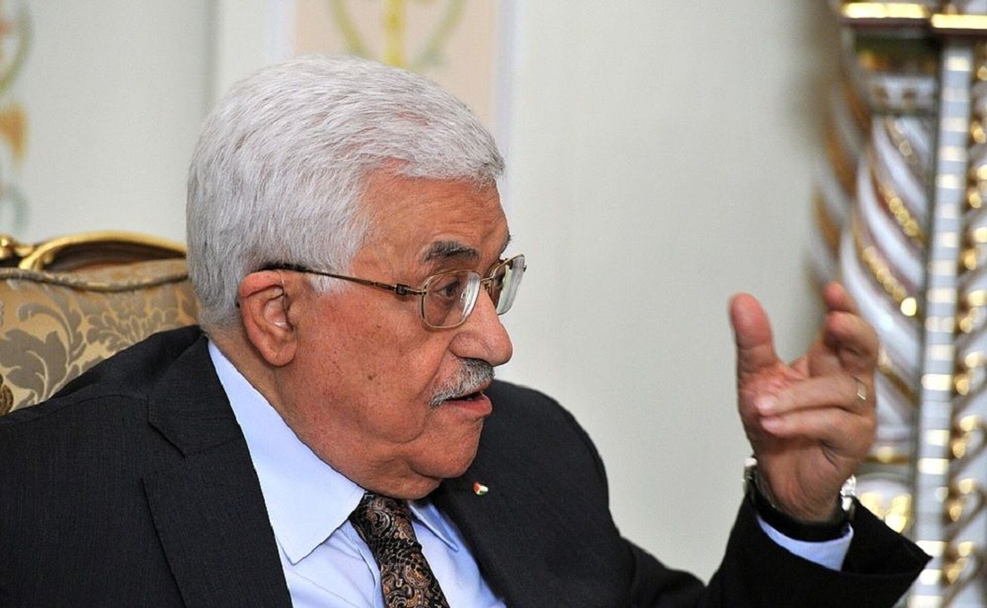 O presidente da Autoridade Palestina, Mahmoud Abbas - Sputnik Brasil, 1920, 29.12.2021