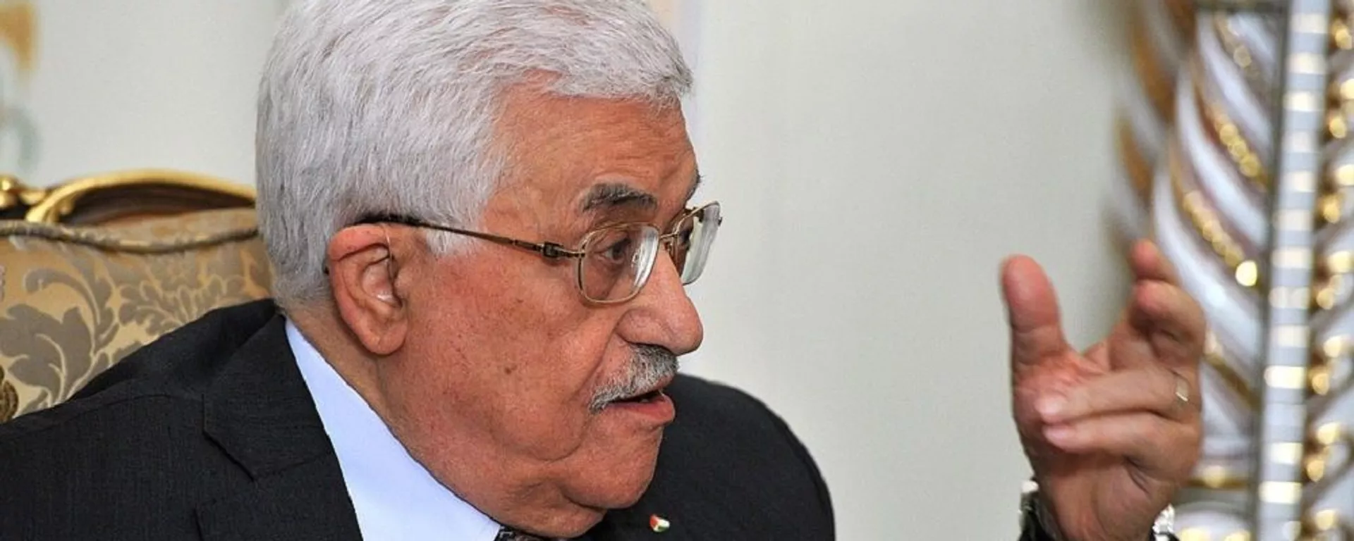 O presidente da Autoridade Palestina, Mahmoud Abbas - Sputnik Brasil, 1920, 20.10.2023