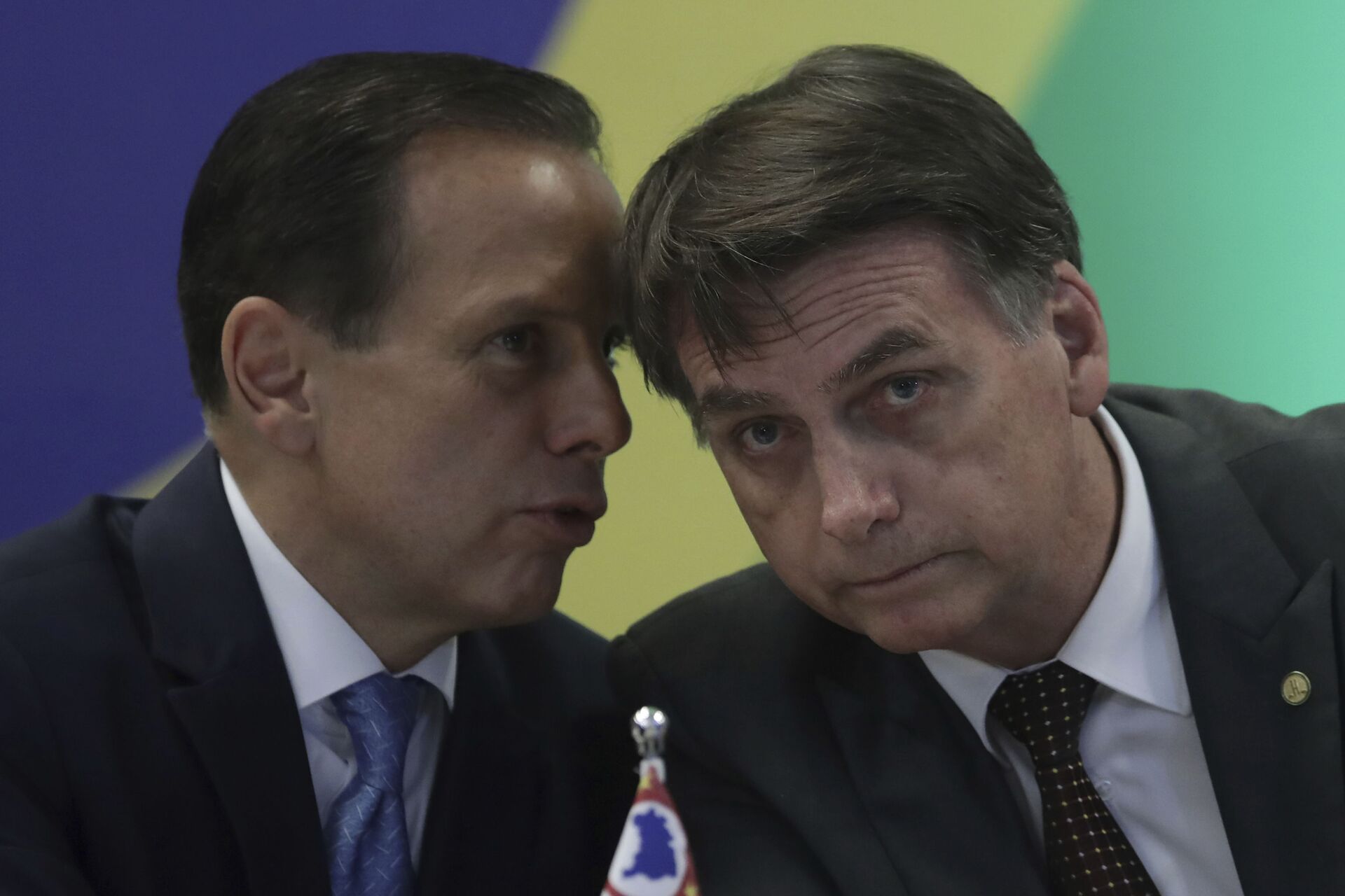 Bolsonaro diz que Doria tem 'sede de poder'; governador responde que falta ao governo 'trabalhar' - Sputnik Brasil, 1920, 14.06.2021