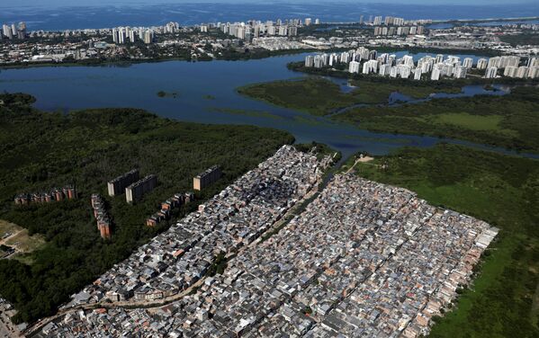 Imagem da comunidade de Rio das Pedras, no Rio de Janeiro, 26 de março de 2020 - Sputnik Brasil