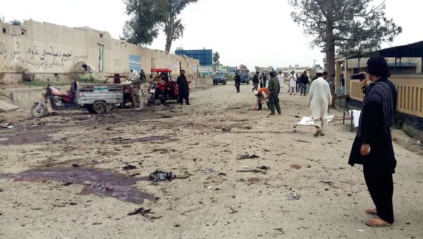 Província de Khost, no Afeganistão, em 2 de abril de 2015, data de outro atentado suicida - Sputnik Brasil