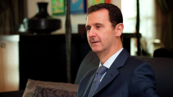 Bashar Assad, presidente da Síria - Sputnik Brasil