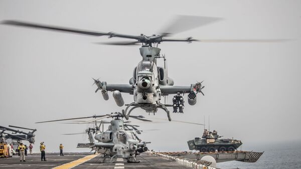 Helicóptero AH-1Z Viper  - Sputnik Brasil
