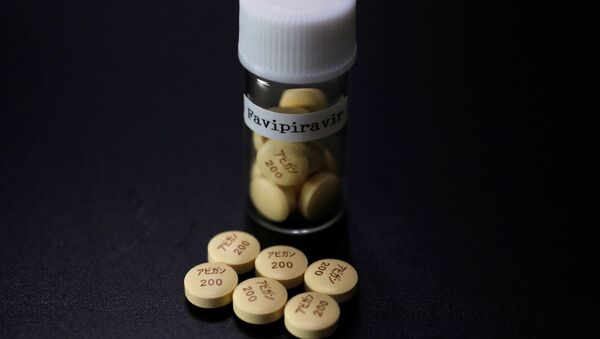 Avigan (nome genérico: Favipiravir), medicamento aprovado como antigripal no Japão e desenvolvido pela farmacêutica Toyama Chemical Co. - Sputnik Brasil