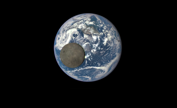 Imagem do planeta Terra capturada na Lua - Sputnik Brasil
