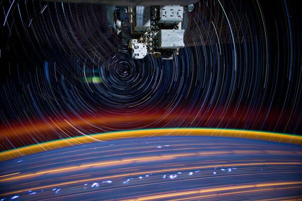 Vista da Terra a partir da Estação Espacial Internacional - Sputnik Brasil