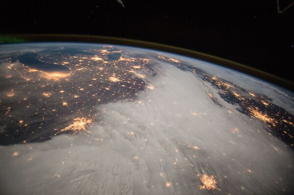 Vista da América do Norte a partir da Estação Espacial Internacional - Sputnik Brasil