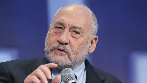 Economista e professor da Universidade de Columbia, Joseph Stiglitz, fala em Nova York - Sputnik Brasil
