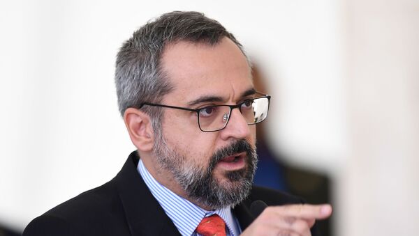 Ministro da Educação Abraham Weintraub (foto de arquivo) - Sputnik Brasil