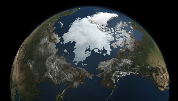 Gelo no oceano Ártico - Sputnik Brasil