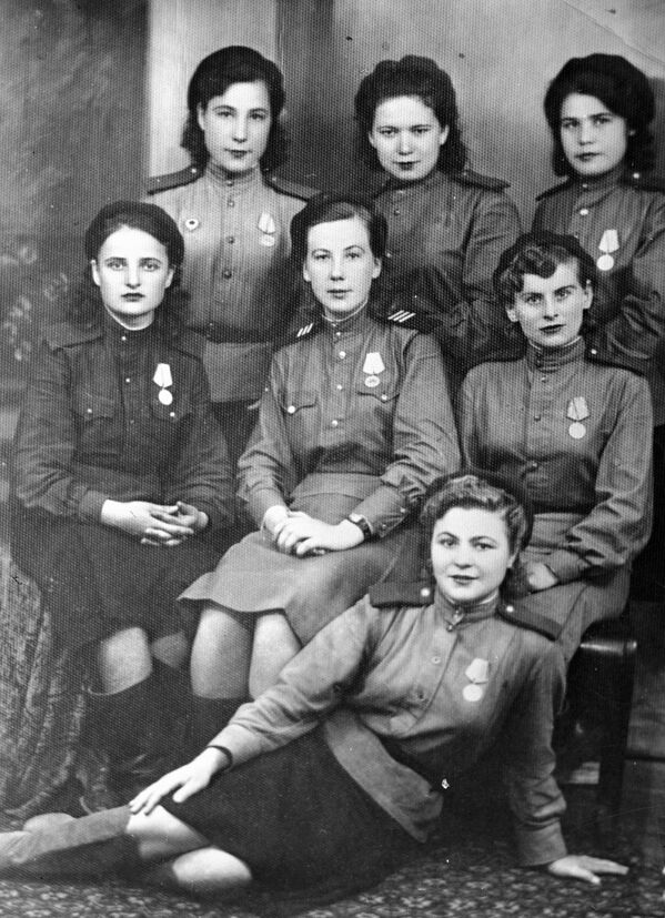 Moças-soldado do Daguestão durante a Grande Guerra pela Pátria, em 1944 - Sputnik Brasil