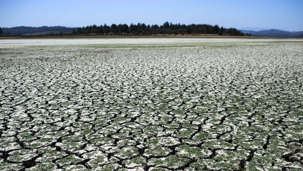 Leito seco do lago Penuelas, no Chile (imagem referencial) - Sputnik Brasil