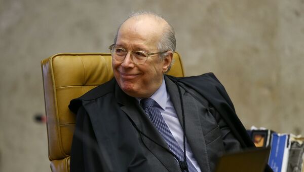 O ministro Celso de Mello, do Supremo Tribunal Federal (STF), durante sessão da Corte. - Sputnik Brasil