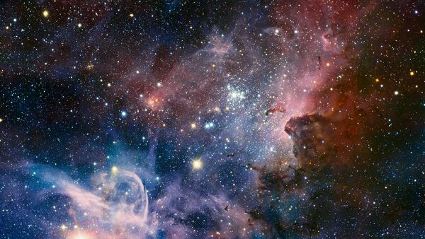 Panorâmica da nebulosa Carina registrada pela câmera HAWK-I do observatório ESO - Sputnik Brasil