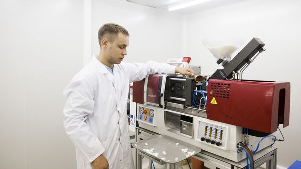 O novo produto de alta tecnologia, a cápsula Landysh (Lírio), deverá cobrir as necessidades dos serviços médicos nacionais na área da endoscopia - Sputnik Brasil