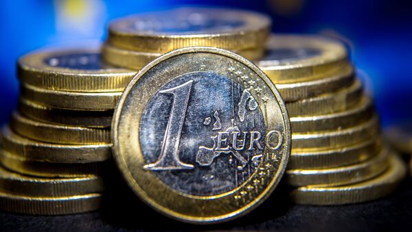 Euro-Münze - Sputnik Brasil