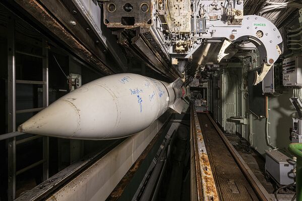 Projétil deixado a bordo de um dos navios
 - Sputnik Brasil