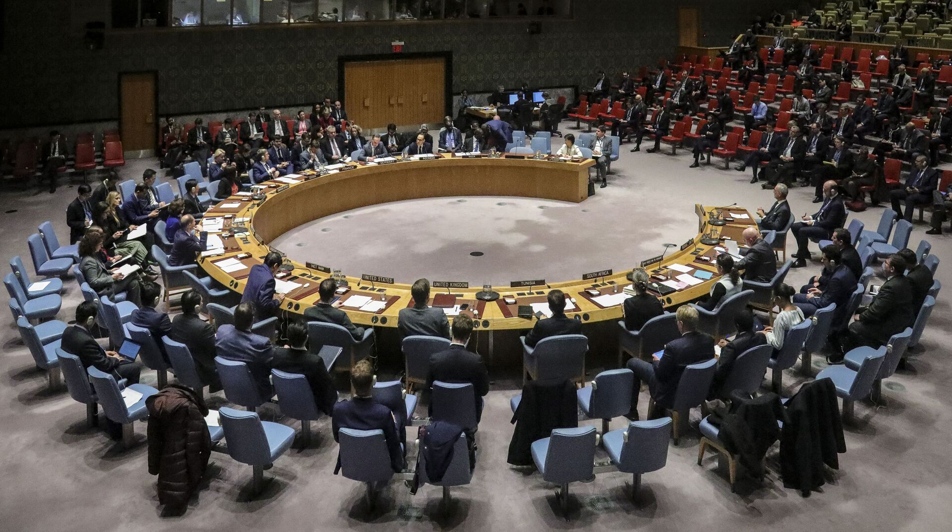 Reunião do Conselho de Segurança da ONU em Nova York - Sputnik Brasil, 1920, 09.11.2021