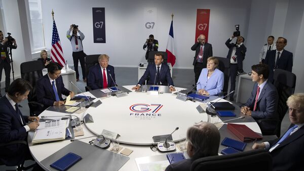 G7 em Biarritz, França - Sputnik Brasil