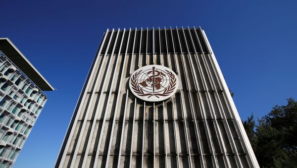 Sede da Organização Mundial da Saúde, em Genebra, na Suíça. - Sputnik Brasil