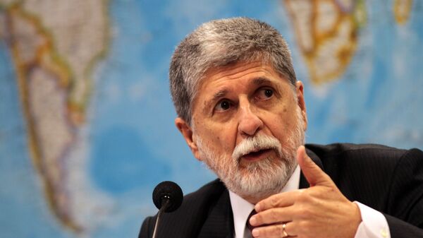 Chanceler Celso Amorim fala acerca de um acordo nuclear entre Brasil, Irã e Turquia em 2010 - Sputnik Brasil