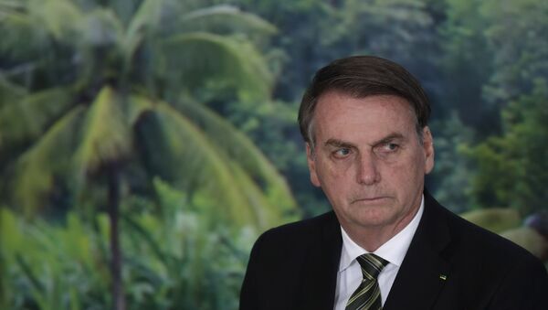 Presidente Jair Bolsonaro comparece a uma cerimônia para inaugurar o programa Agro Nordeste - Sputnik Brasil