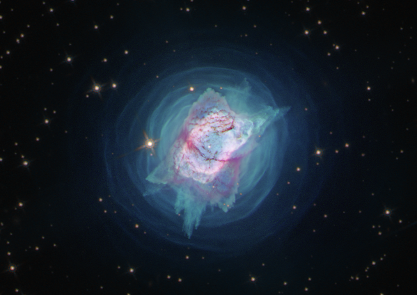 Nebulosa planetária jovem NGC 7027, localizada perto da constelação de Cisne - Sputnik Brasil