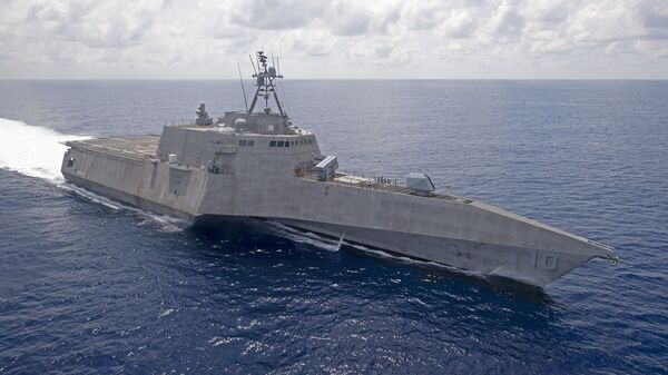 USS Gabrielle Giffords da Marinha dos EUA - Sputnik Brasil