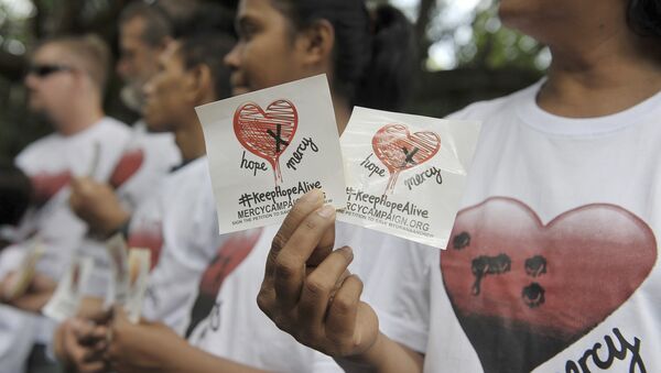 Australianos fazem campanha para salvar condenados à morte na Indonésia - Sputnik Brasil