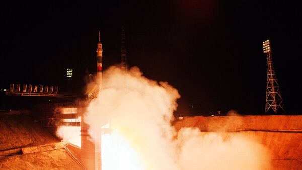 Lançamento da Soyuz TMA-17M - Sputnik Brasil