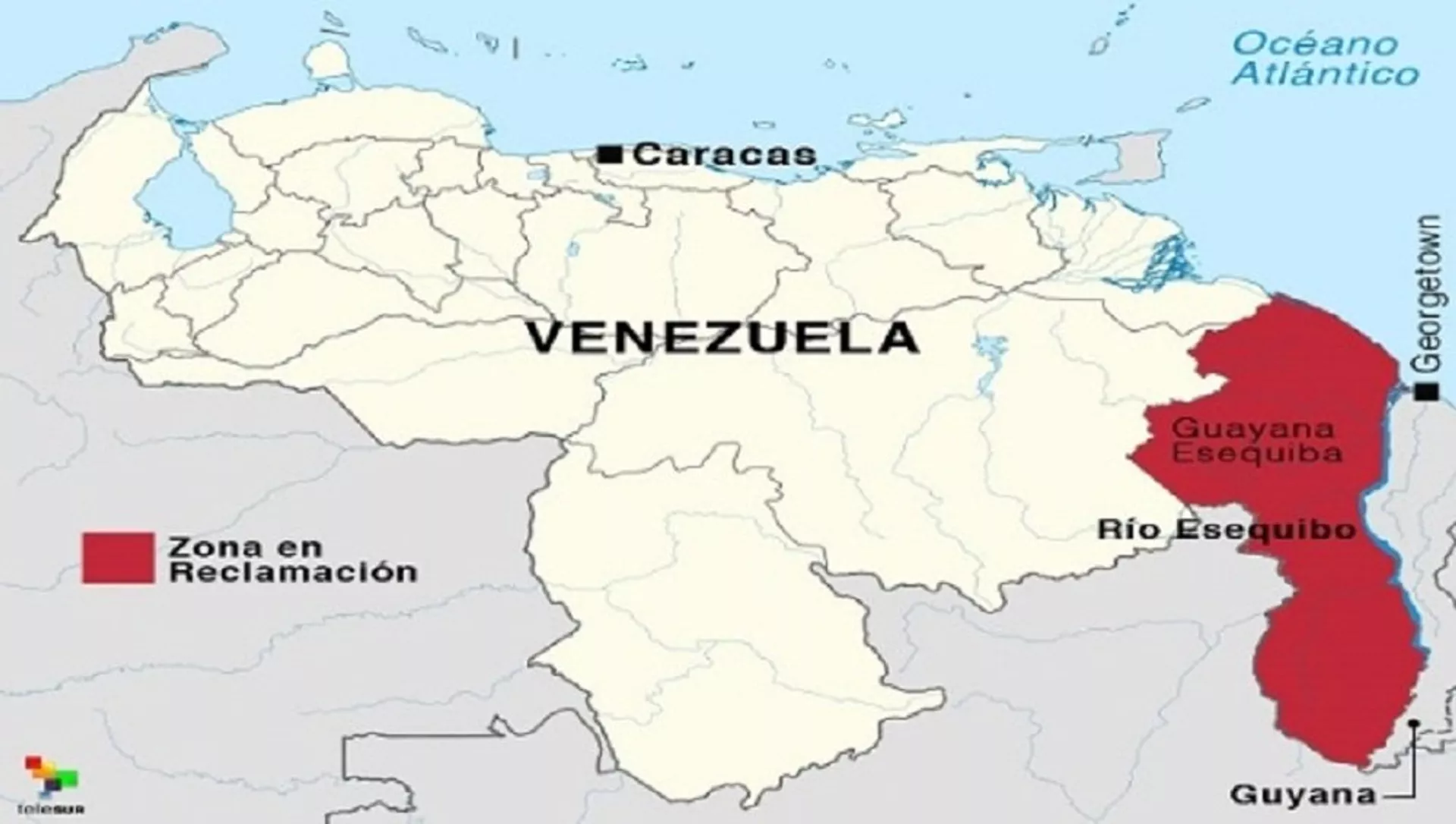 Território de Essequibo - área sob disputa entre Guiana e Venezuela - Sputnik Brasil, 1920, 31.10.2023